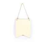 Suspension Fanion Drapeau En Bois Graine Créative 150x200x5 mm