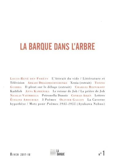 Revue La Barque dans l'arbre - Collectif - broché