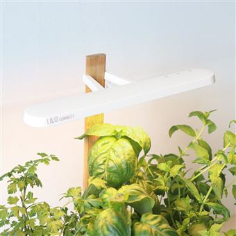 Potager d'intérieur Pret à pousser Lilo Connect Blanc