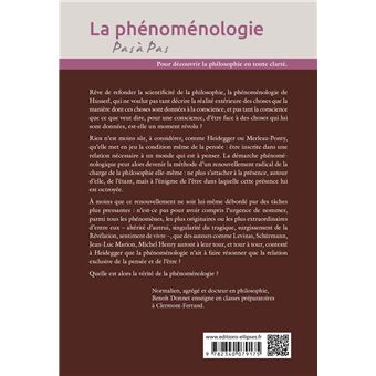 La phénoménologie