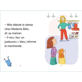 Regarde je lis! Une histoire à lire tout seul - Mila danseuse Niv2