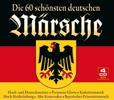 Die 60 schönsten deutschen Märsche - 4 CD