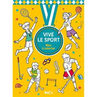 Sport : bloc à colorier