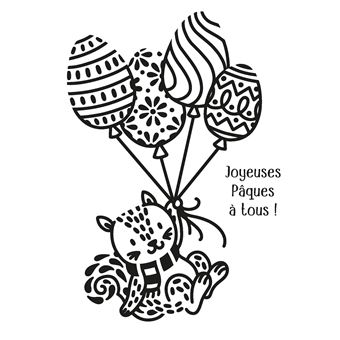 Les oeufs de Pâques - Ma première peinture magique