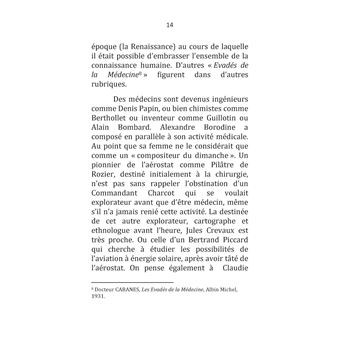 En passant par la Médecine