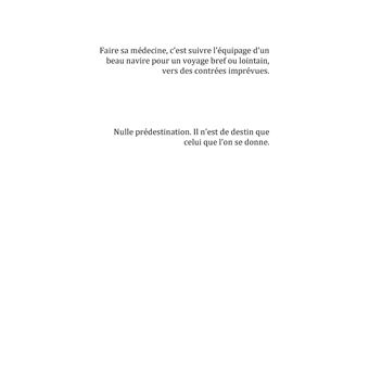 En passant par la Médecine