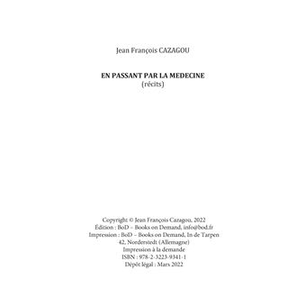 En passant par la Médecine