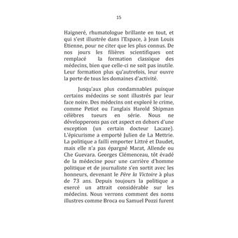 En passant par la Médecine