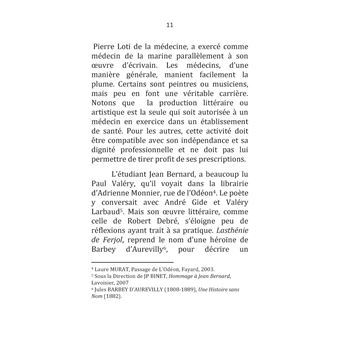 En passant par la Médecine