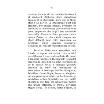 En passant par la Médecine