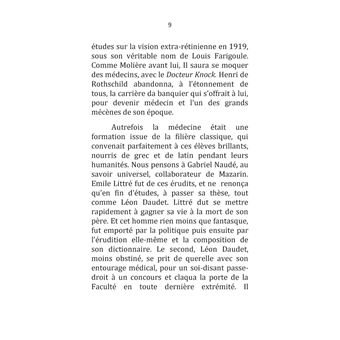 En passant par la Médecine