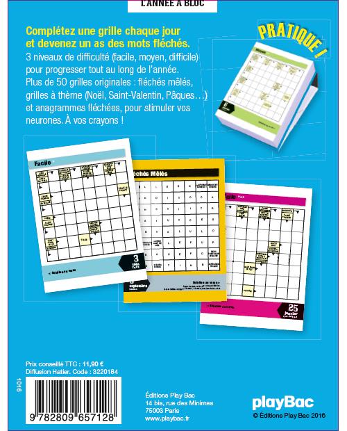 Calendrier 365 Jours De Mots Fleches Annee A Bloc Broche Collectif Achat Livre Fnac