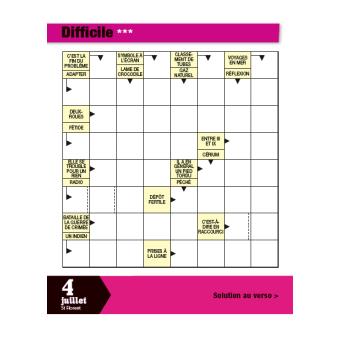 Calendrier 365 Jours De Mots Fleches Annee A Bloc Broche Collectif Achat Livre Fnac