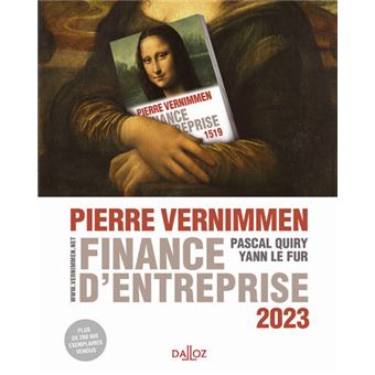 Finance d'entreprise 2023 21ed