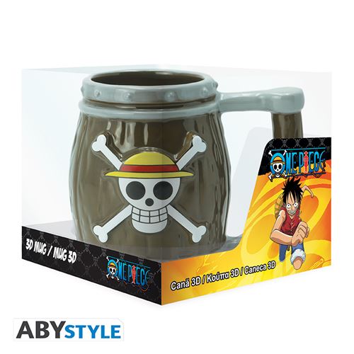 Mug 3D Tonneau One Piece - Produits Dérivés Vidéo - Objet dérivé - Achat &  prix