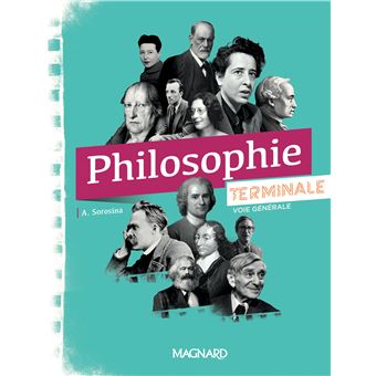 Philosophie Tle générale - Ed. Sorosina (2020) - Manuel élève