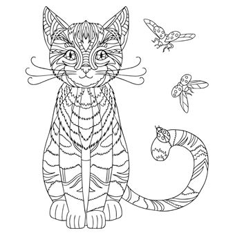 Je médite, je colorie, je dessine - Animaux totems