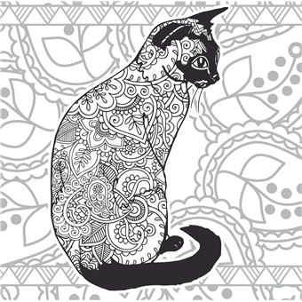 Je médite, je colorie, je dessine - Animaux totems