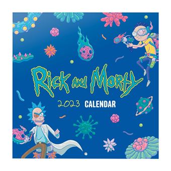 Calendrier mural 2023 Rick et Morty