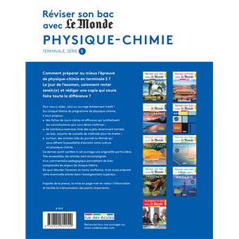 Réviser son bac avec Le Monde -  Physique-Chimie 2019