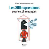Petit livre de - 800 expressions pour tout dire en anglais