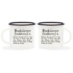 Set de 2 mugs Legami Espresso for Two Booklover