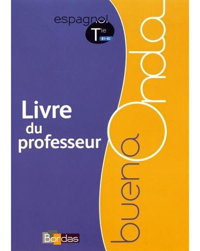 Buena onda tle espagnol livre du professeur
