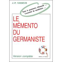 Le mémento du germaniste