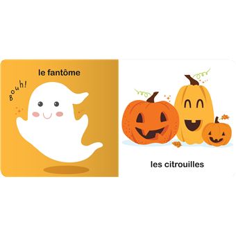 L'imagier des bébés - Halloween - Premiers imagier tout en carton dès 6 mois