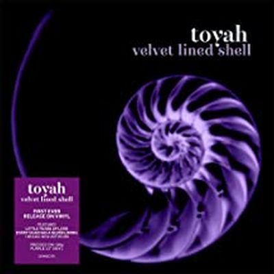 Velvet Lined Shell Vinyle Violet