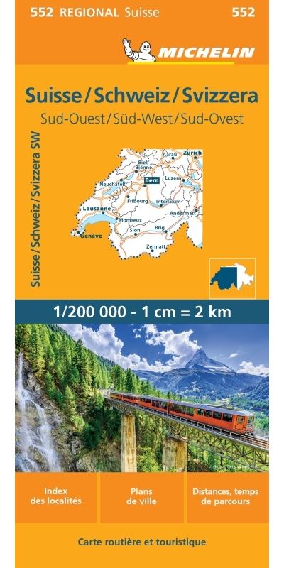 Suisse Sud-Ouest - Schweiz Süd-West - Svizzera Sud-Ovest