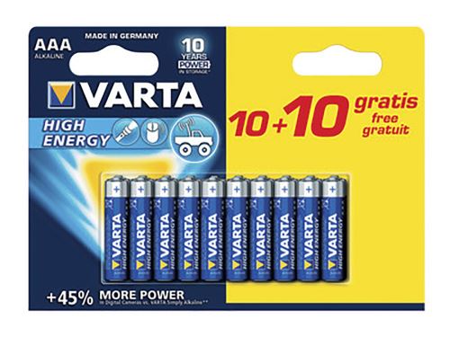 VARTA LONGLIFE POWER AAA 10+10