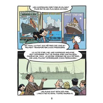 Le fil de l'Histoire raconté par Ariane& Nino - Le Titanic