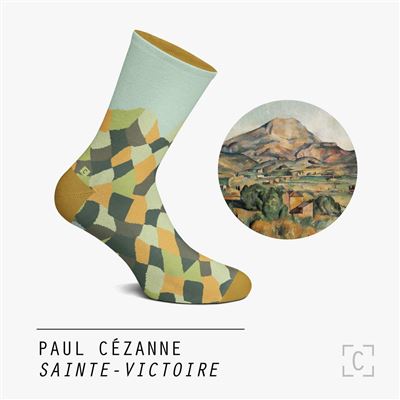 Chaussettes Curator Socks Paul Cézanne Sainte Victoire