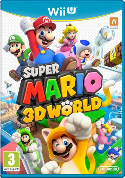 Pochette avant du jeu Super Mario World 3D World Wii U