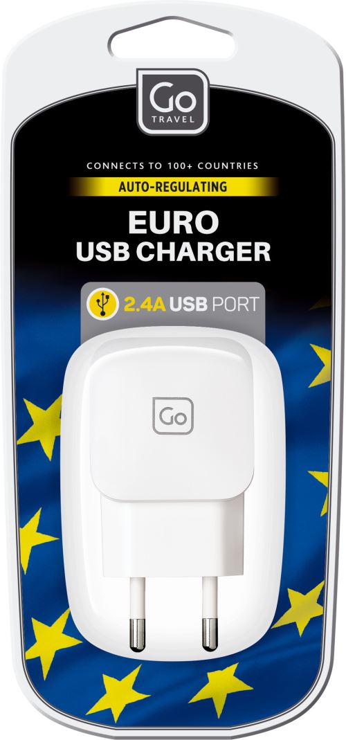 Chargeur USB Go Travel pour prise UE