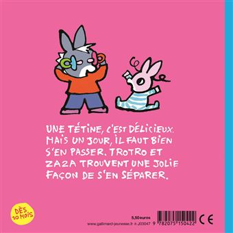 Trotro et Zaza et la tétine