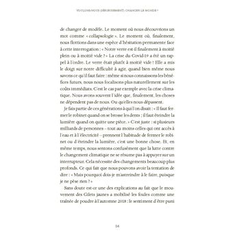 Voulons-nous (sérieusement) changer le monde ?