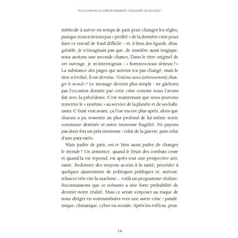 Voulons-nous (sérieusement) changer le monde ?
