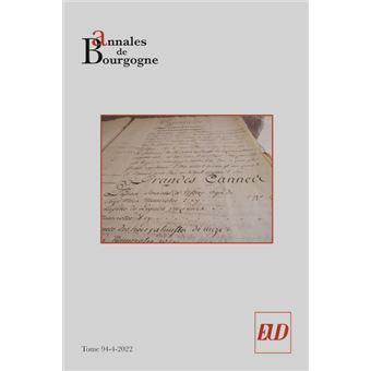 Annales de Bourgogne – Vol. 94-4-2022