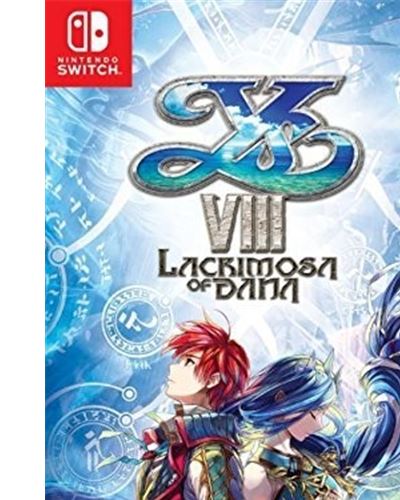 Pochette avant du jeu Ys Vlll Lacrimosa of Dana Adventurer's Edition Nintendo Switch