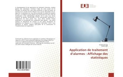 Application de traitement d'alarmes : affichage des statisti