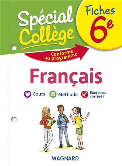 Spécial Collège Fiches Français 6e - Romane Yao - broché