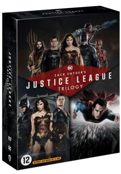 Coffret Zack Snyder DC DVD