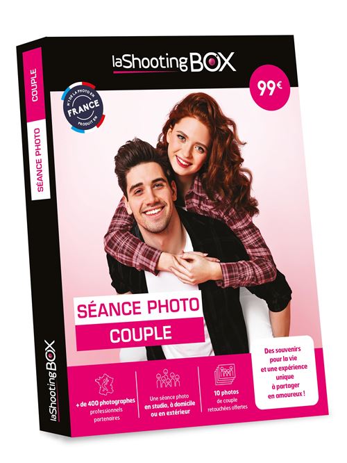 E-Carte cadeau Séance photo couple 99€