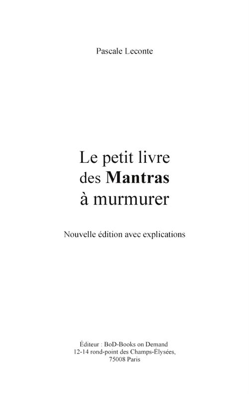 Petit mantra positif du jour | Jessica BARRIERE