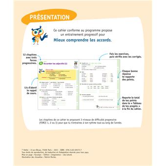 Mieux comprendre les accords CM1/CM2 9-11 ans