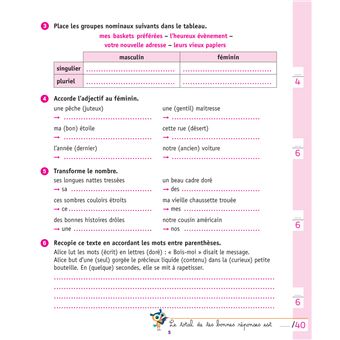 Mieux comprendre les accords CM1/CM2 9-11 ans