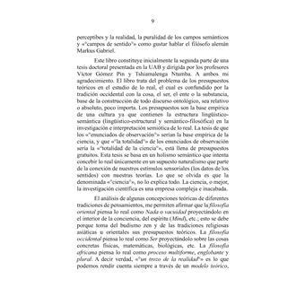 Filosofía de lo reale