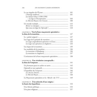 De Salomon à James Anderson - L'invention de la franc-maçonnerie
